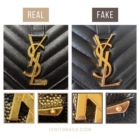 how to spot fake yves saint laurent bags|saint laurent bag counterfeit.